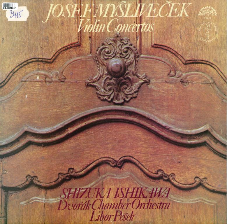 Josef Mysliveček - Violin concertos