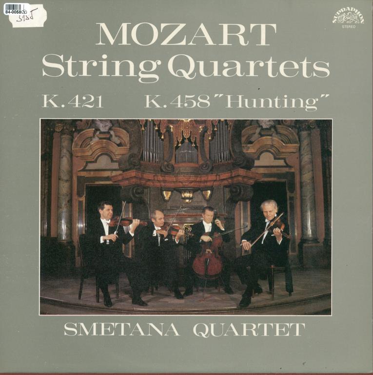 String Quartets K. 421 / K. 458 "Hunting"