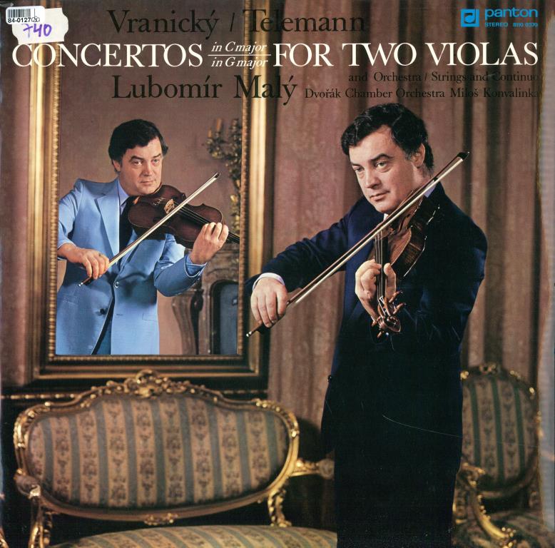 Concertos for two violas