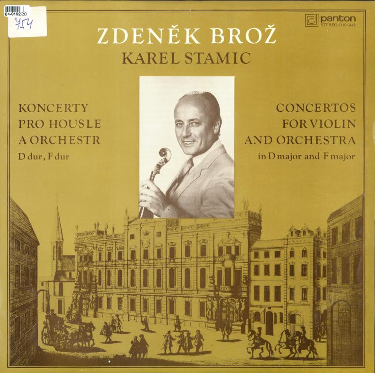 Koncerty pro housle a orchestr v D dur, F dur