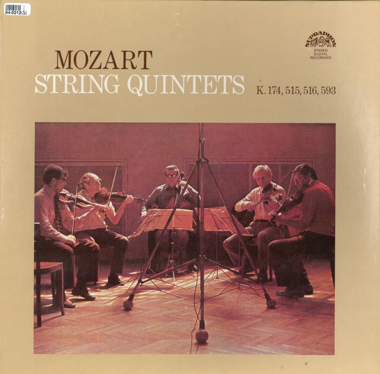 String Quintets K. 174, 515, 515, 593