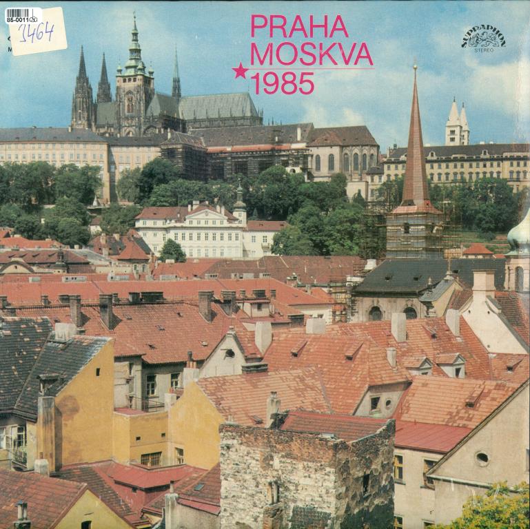 Praha Moskva 1985