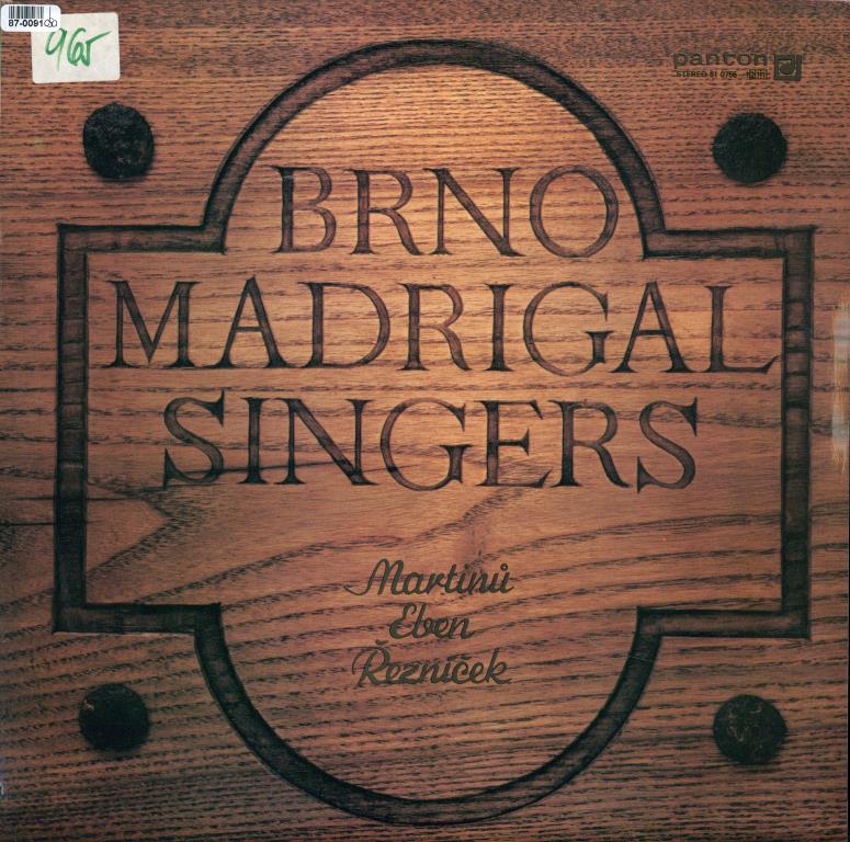 Brno Madrigal Singers