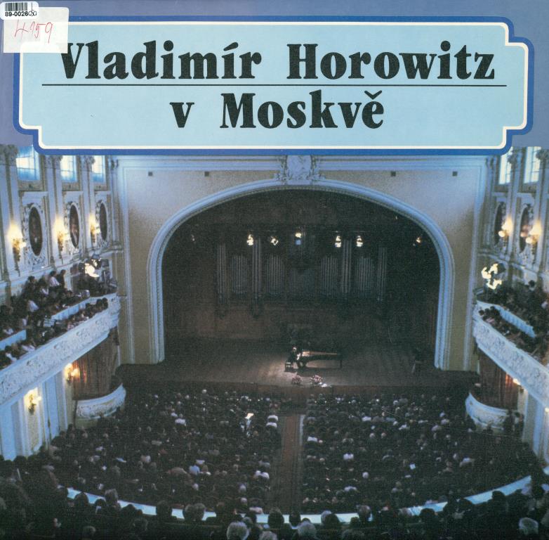 Horowitz v Moskvě