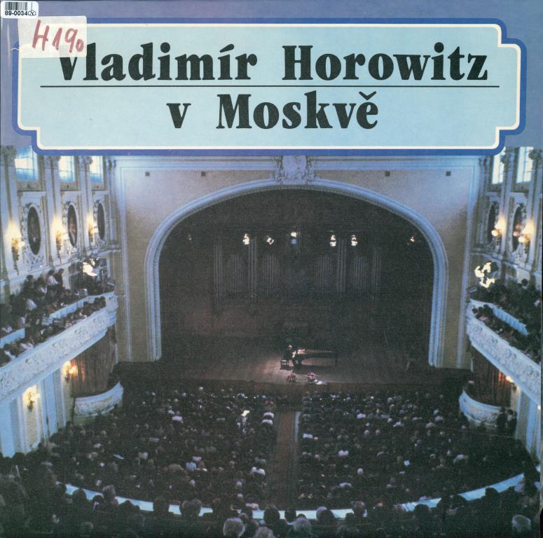 Horowitz v Moskvě