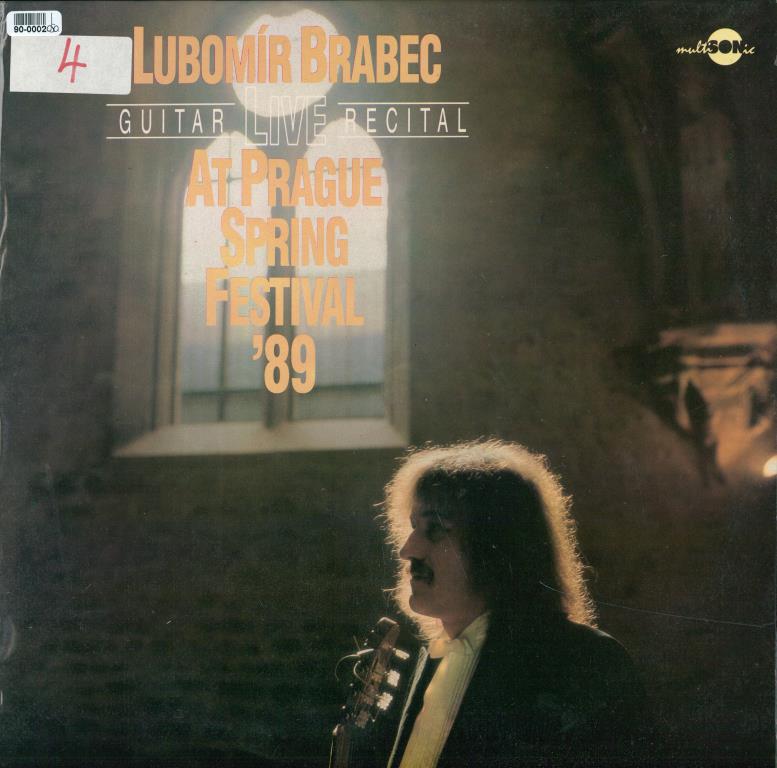 Lubomír Brabec - Guitar live recital at Prague