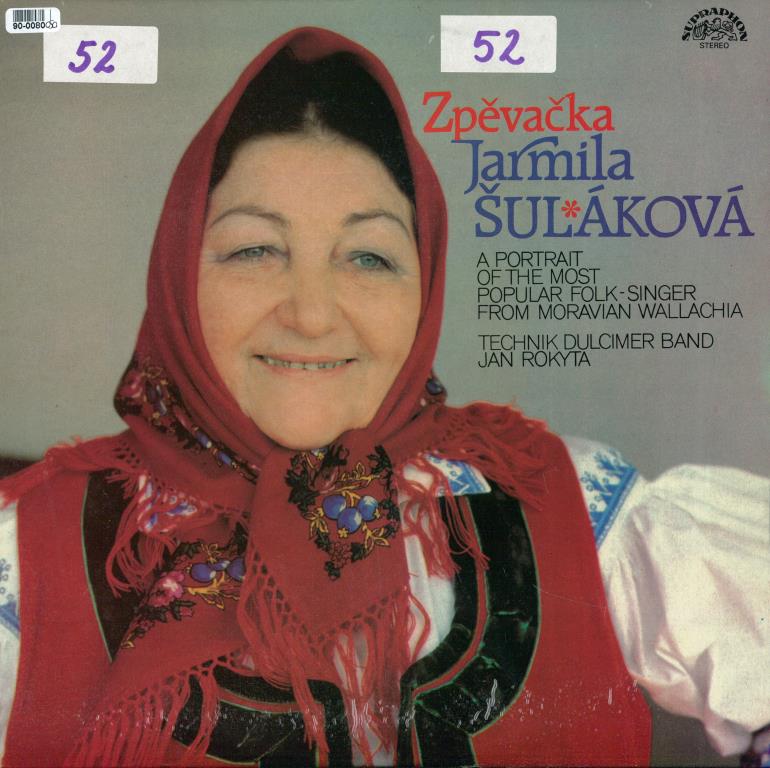 A portrait of the most popular folk-singer from Moravian Wallachia