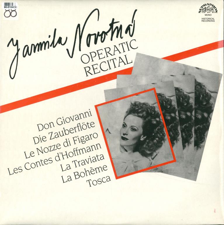 Jarmila Novotná - Operatic recital