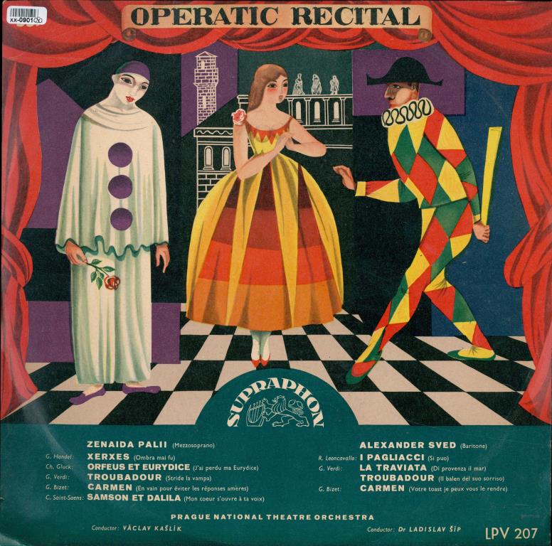 Complete operas on Supraphon LP