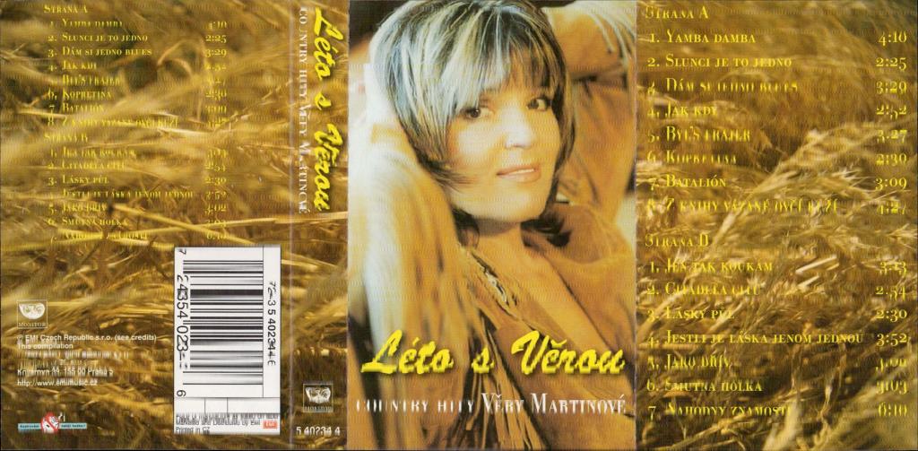 Léto s Věrou - Country hity Věry Martinové