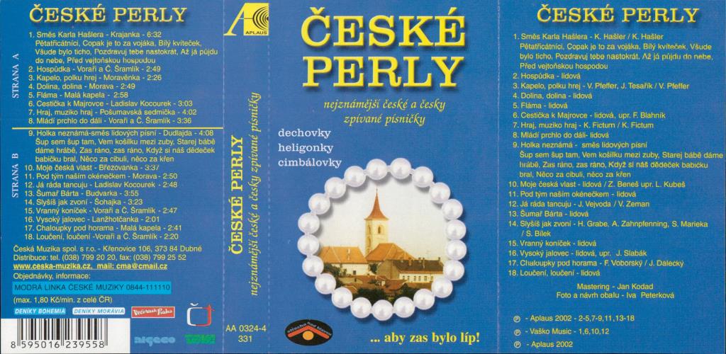 České perly - Dechovky, heligonky, cimbálovky