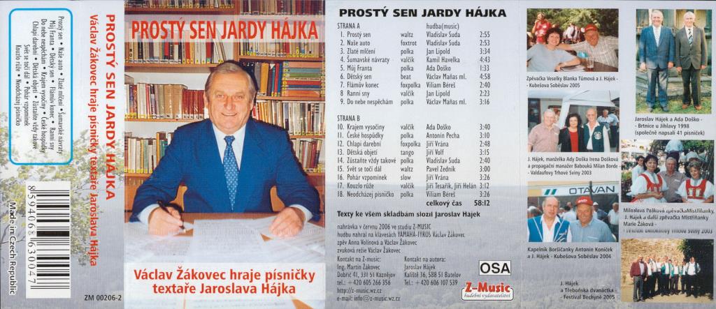 Prostý sen Jardy Hájka