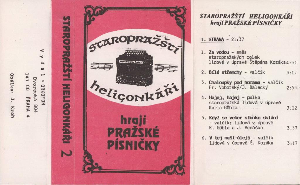 Staropražští heligonkáři 2 - Pražské písničky