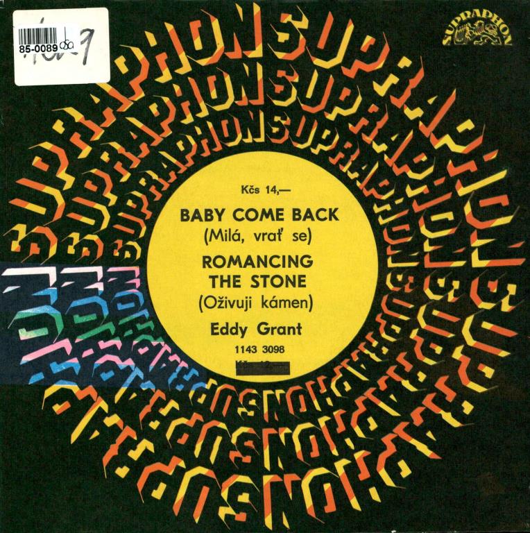 Baby Come Back | Romancing The Stone