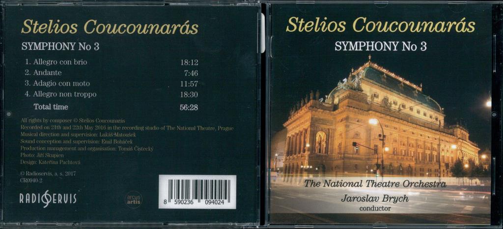 Stelios Coucounarás Symphony No 3; 