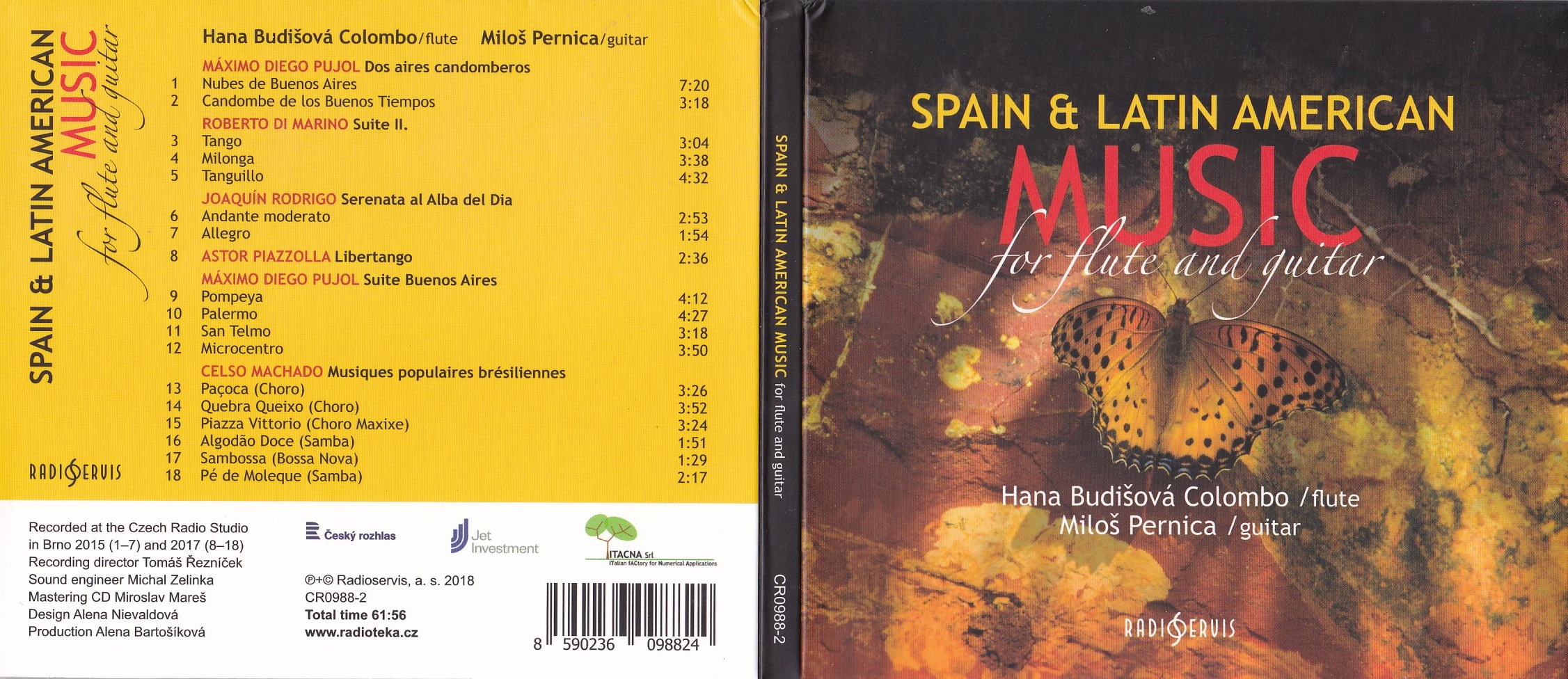Spain & Latin American Music for Flute; 