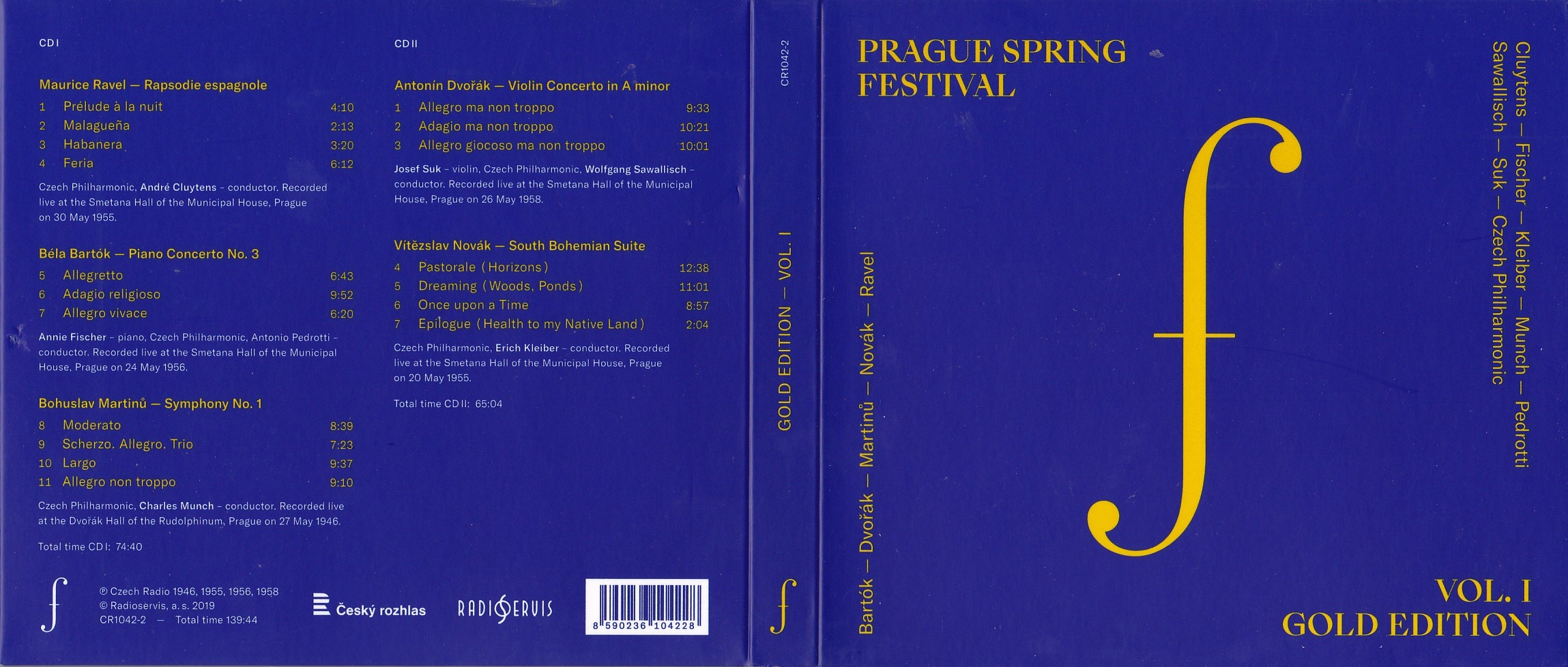 Prague Spring Festival Gold Edition Vol. I; 