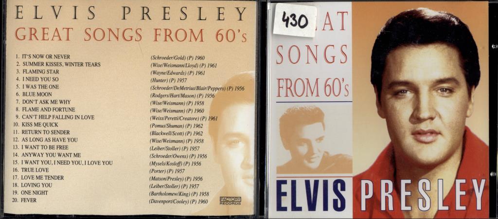 Elvis Presley - Great songs from 60's