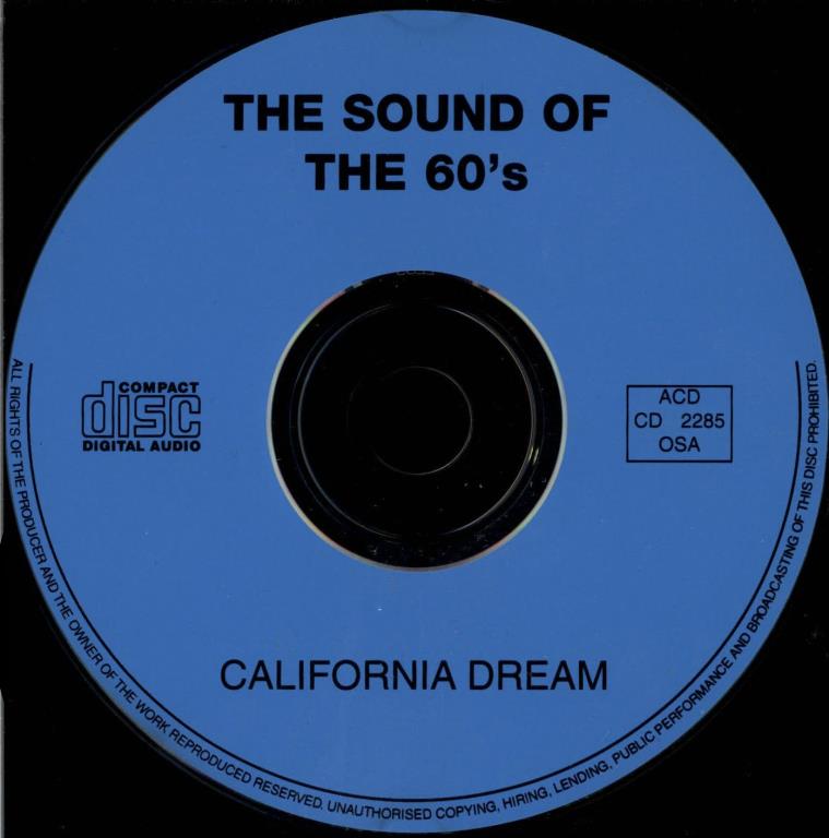 The sound of the 60's - California dream
