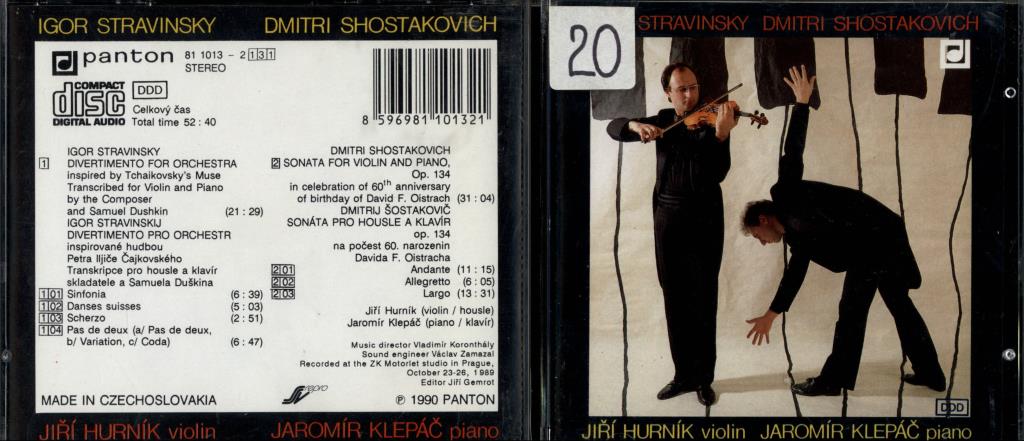 Igor Stravinsky, Dmitri, Shostakovich