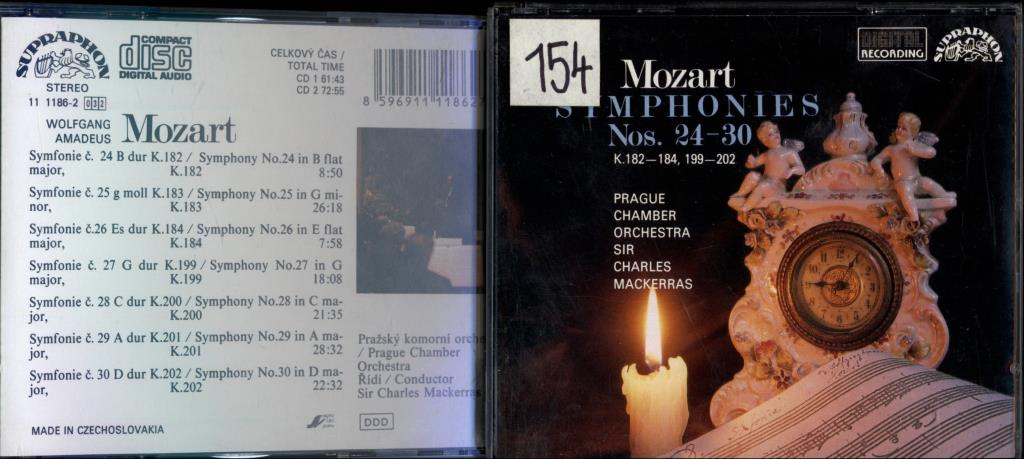Mozart - Symphonies Nos. 24 - 30