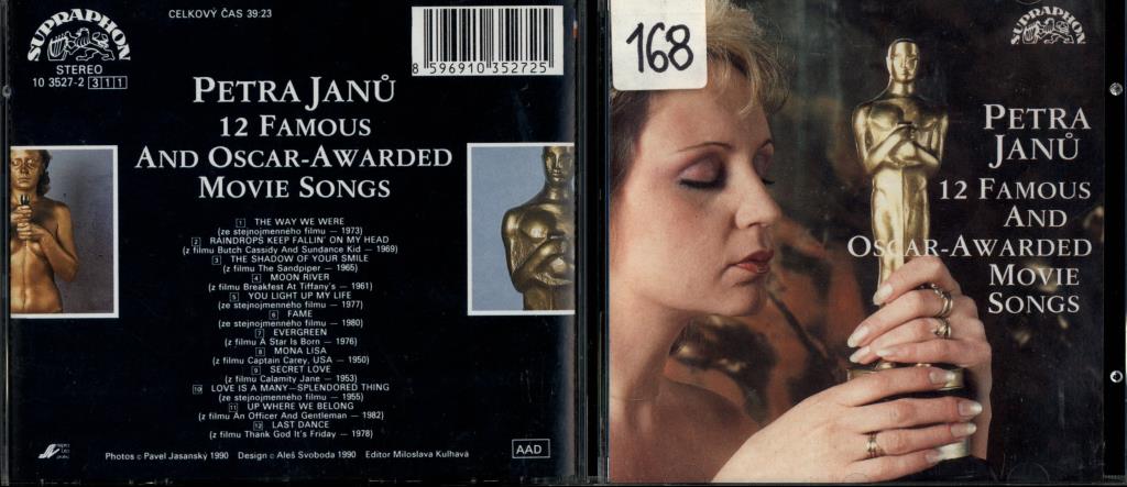 Petra Janů - 12 famous and Oscar-Awarded movie songs