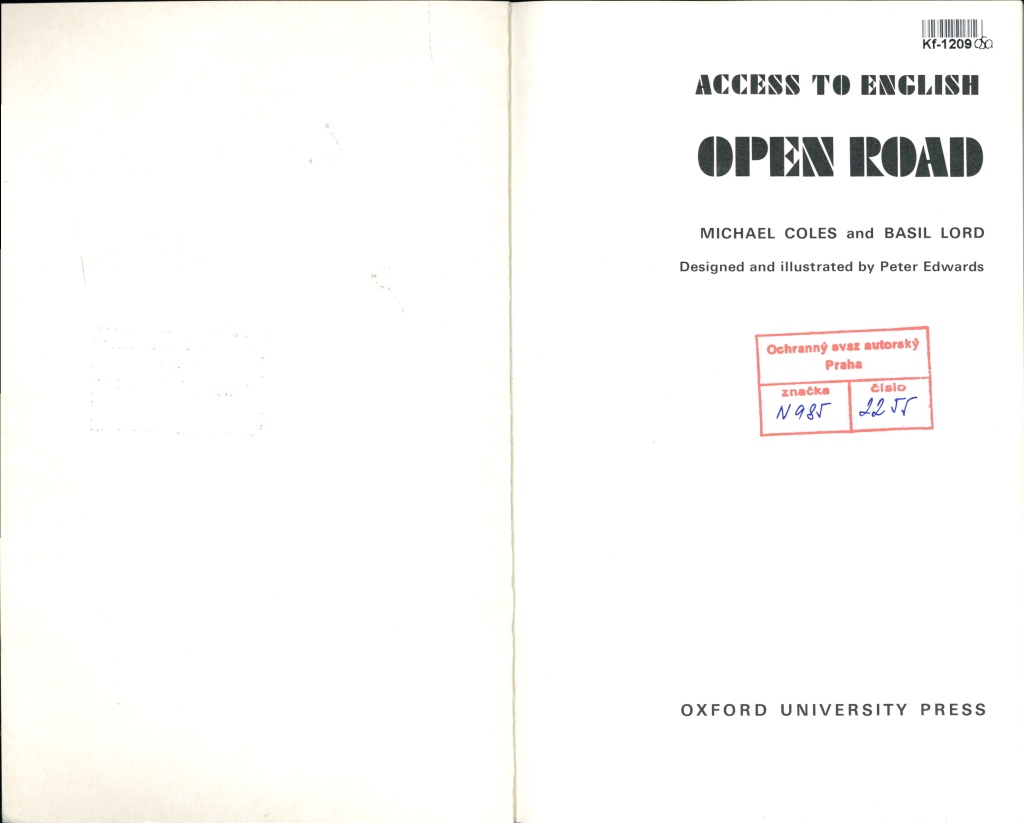Acce to english - Open road