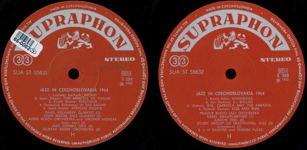 Jazz in Czechoslovakia 1964