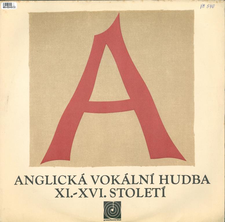 Anglický vokální hudba XI. - XVI. století