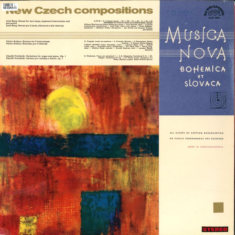 Musica Nova Bohemica et Slovaca