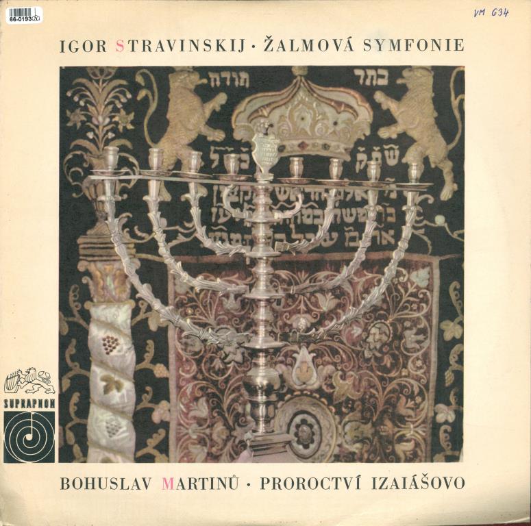 Igor Stravinkij - Žalmová symfonie, Bohuslav Martinů - Proroctví Iziášovo