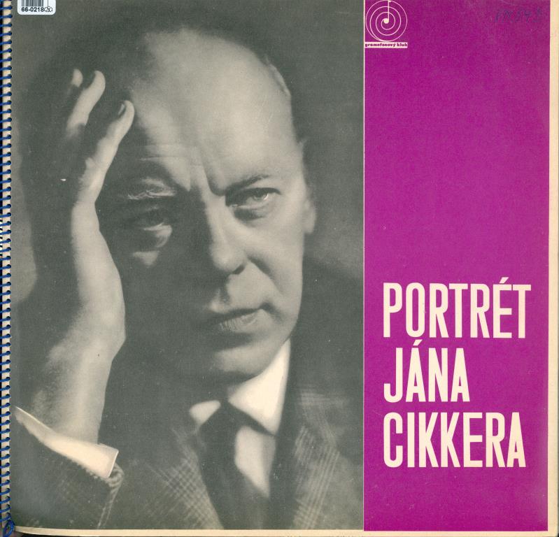 Portrét Jána Cikkera