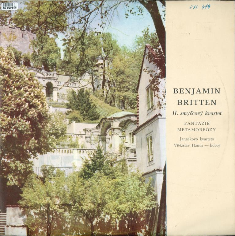 Benjamin Britten - II. smyčcový kvartet