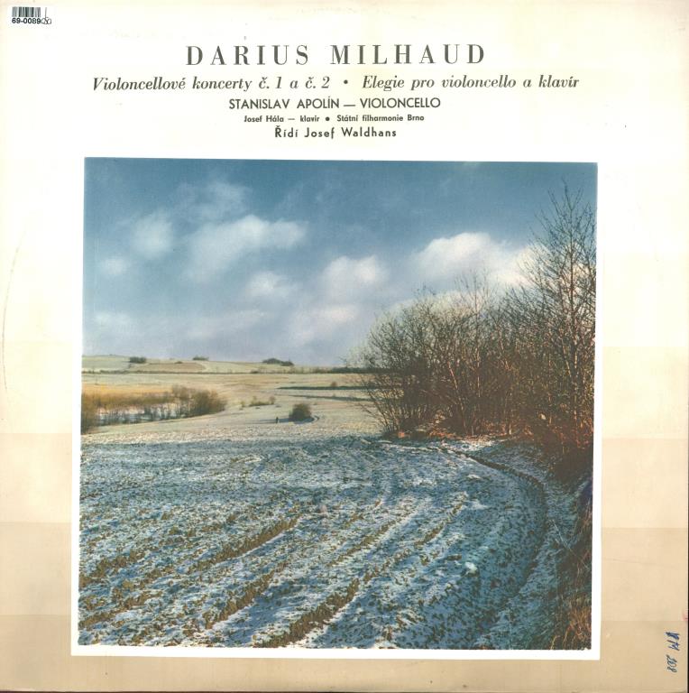 Darius Milhaud - Violoncellové koncerty č. 1 a č. 2