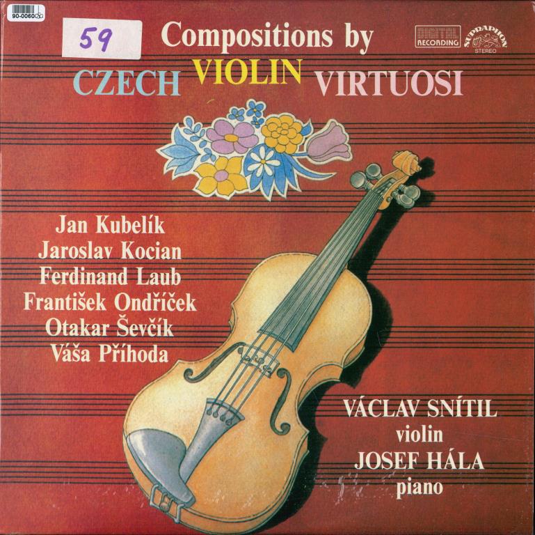 Compositions by Czech violin virtuosi