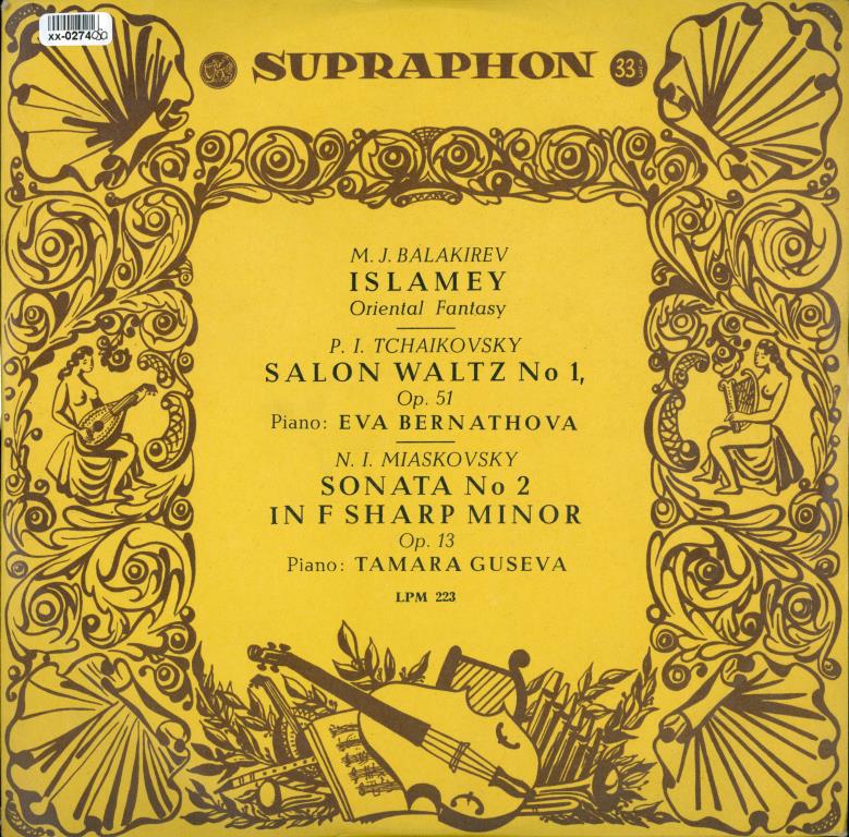 Islamey, Salon Waltz No. 1, Sonata No. 2 in F sharp Minor