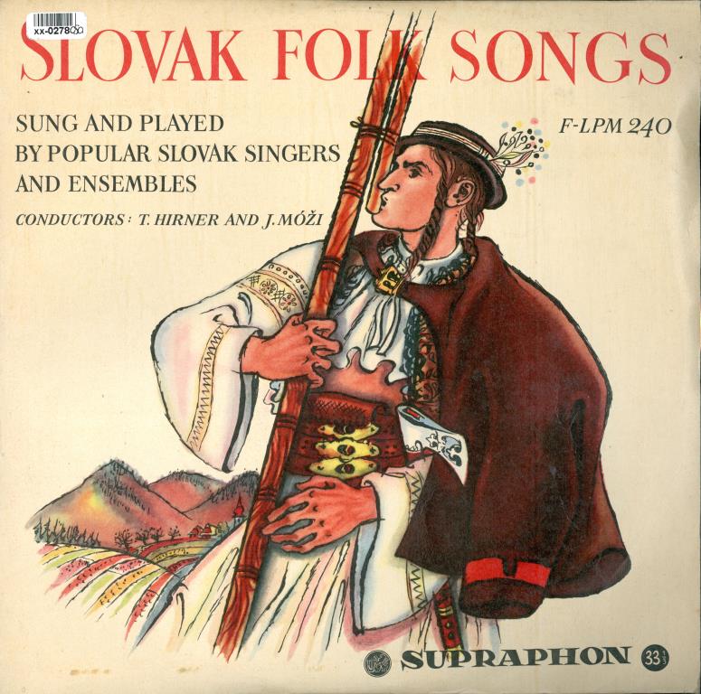 Slovak folk songs sungs and played by popular Slovak singers and ensembles