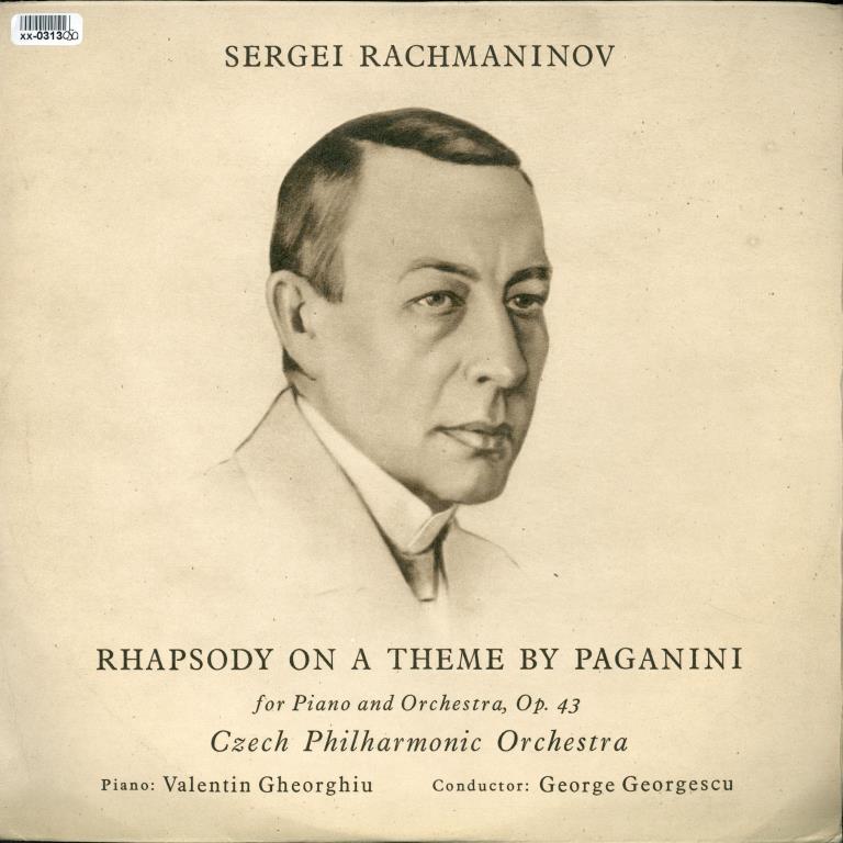 Rhapsody on a theme by Paganini