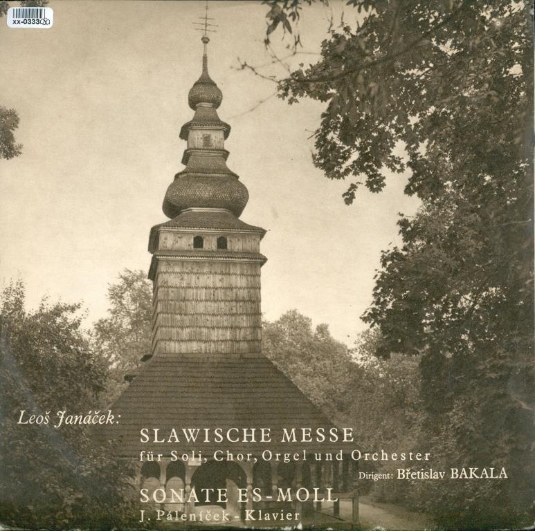 Slawische Messe (Für Soli, Chor, Orgel Und Orchester) / Sonate Es-Moll (1. X. 1905)