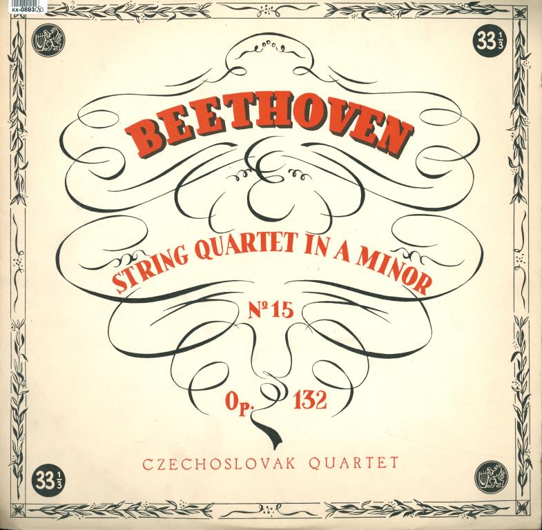 Beethoven - String quartet in A minor