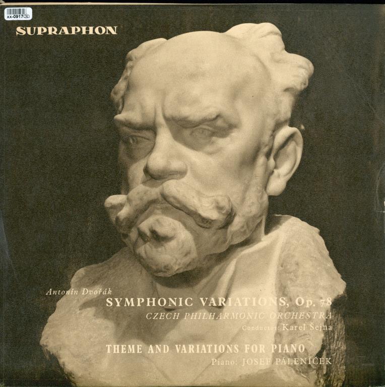 Symphonic variations, Theme and variations for piano - Antonín Dvořák