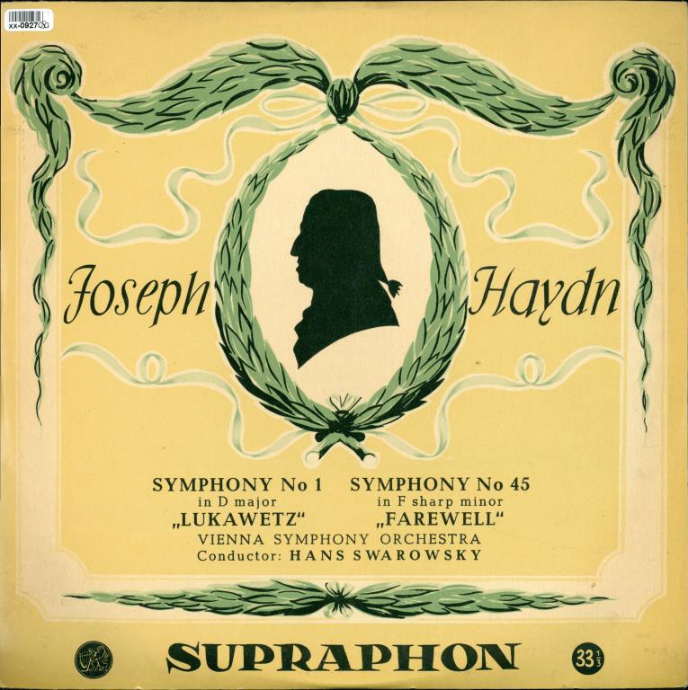 Joseph Haydn - Symphony No 1, No 45
