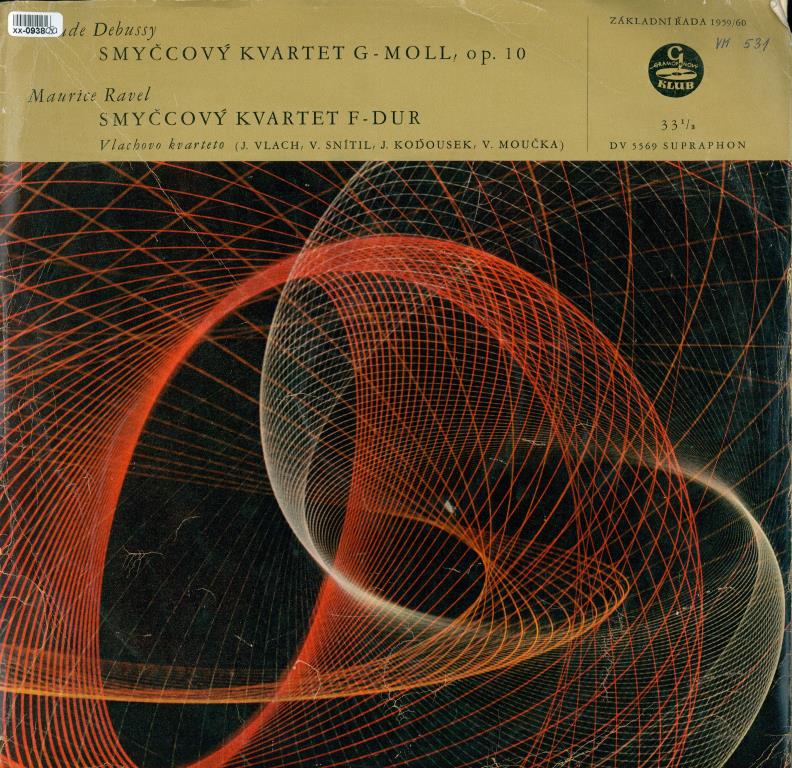 Claude Debussy - Smyčcový kvartet G-moll, Maurice Ravel - Smyčcový kvartet F- Dur