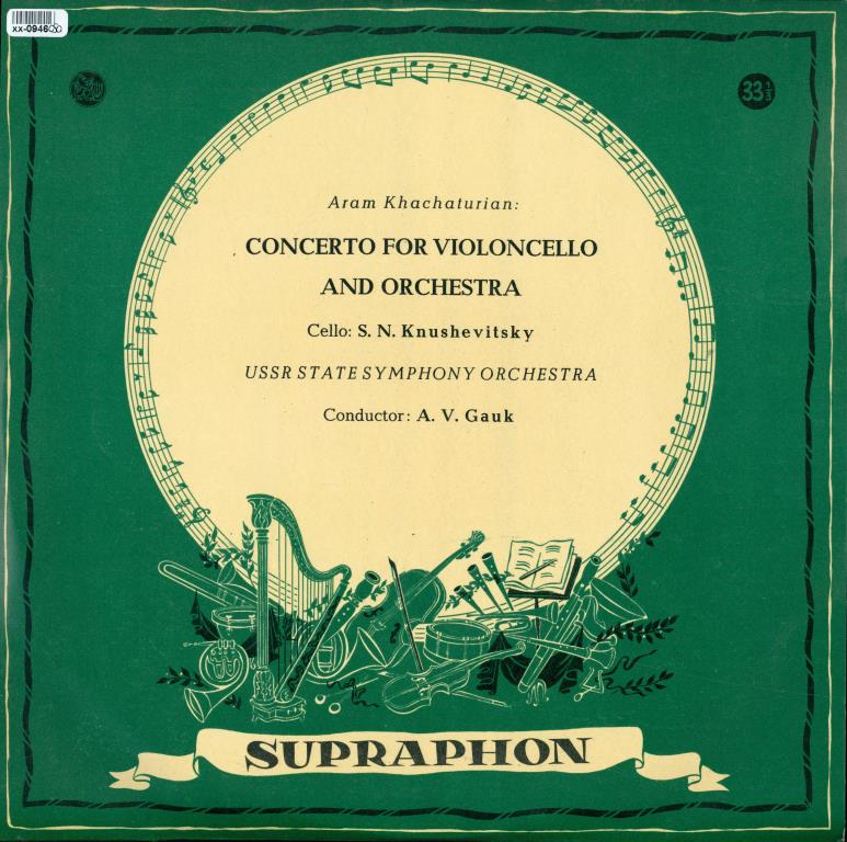 Concerto for violoncello and orchestra - Khachaturian