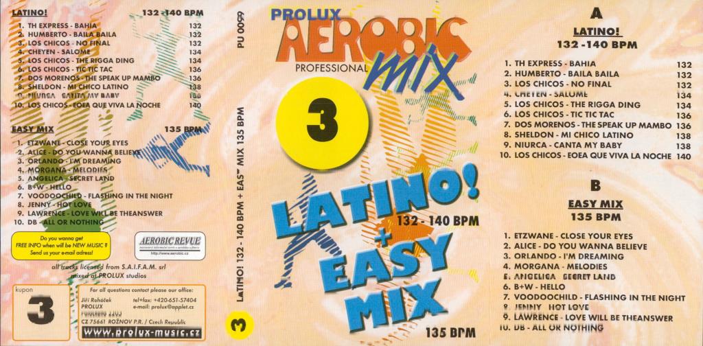 Aerobic mix 3, Latono, easy mix; 