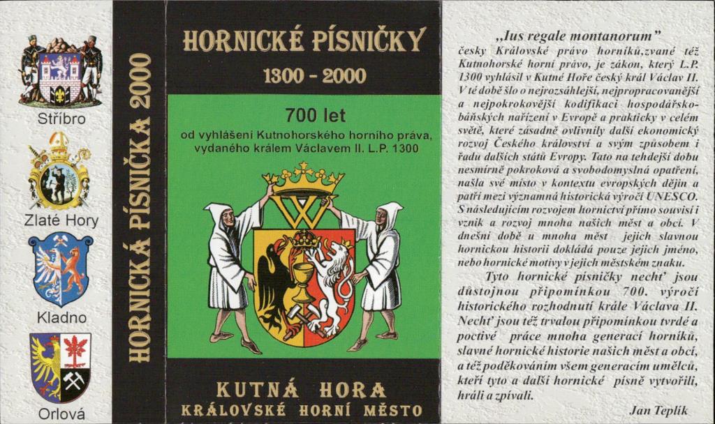 Hornické písničky 1300-2000; 