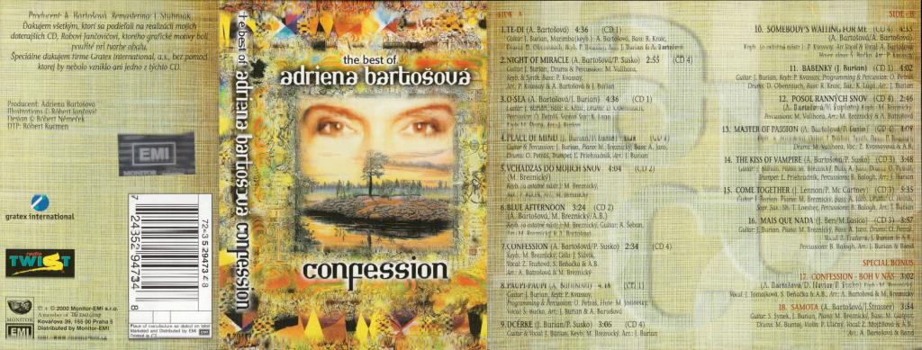 The best of Adriena Bartošová - Confession; 