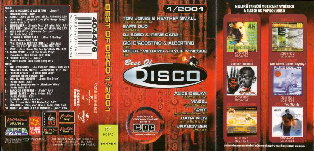 Best of disco 1/2001; 