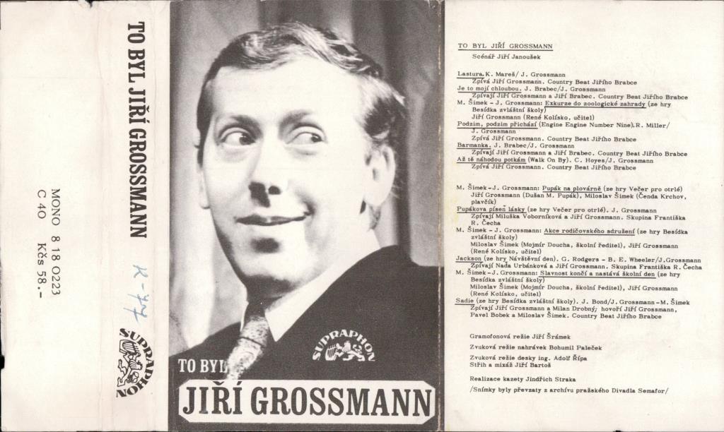 To byl Jiří Grossman; 