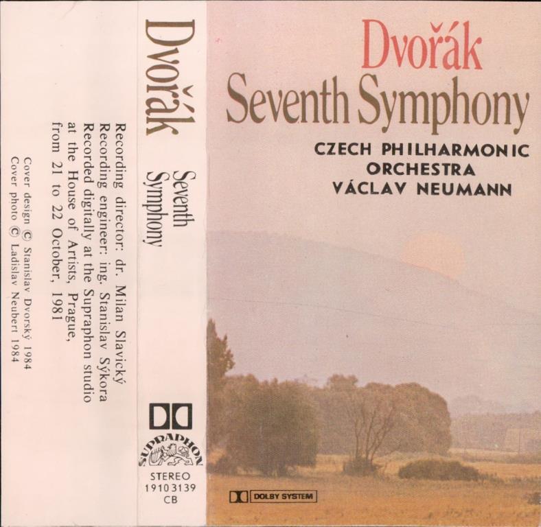 Dvořák Seventh symphony; 
